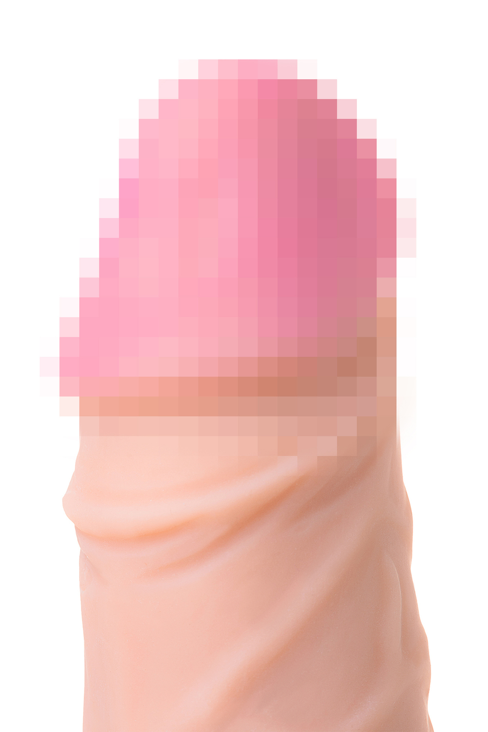 Вибратор гигант реалистичный телесный 26 см