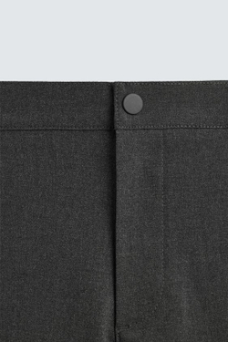 ZARA БРЮКИ SLIM FIT COMFORT, АНТРАЦИТОВО-СЕРЫЙ