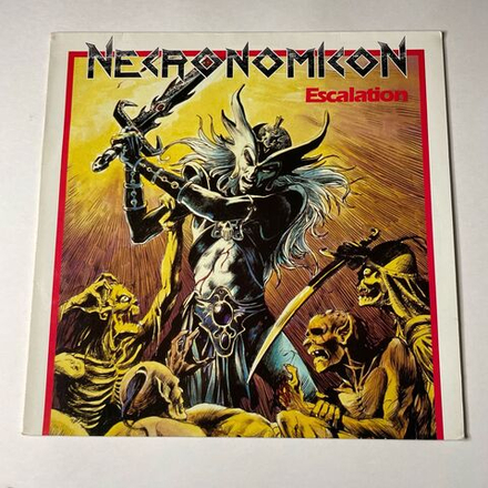 Винтажная виниловая пластинка LP Necronomicon Escalation (Germany 1988)
