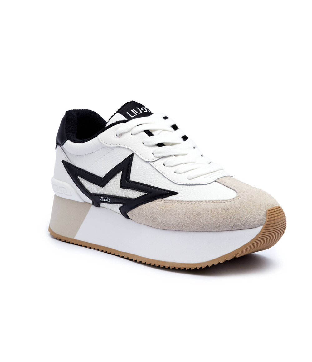 Кожаные кроссовки dreamy Liu Jo - белый(BF4039 PX528)