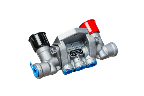 Клапан растормаживания прицепа с обратным кл. KRONE, KASSBOHRER, SCHMITZ (9630010510) SORL