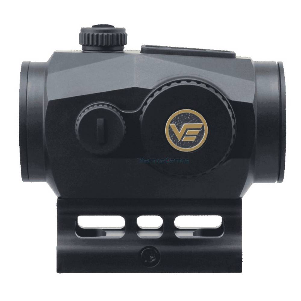 Коллиматорный прицел Vector Optics Scrapper 1x29 (закрытый, объектив 29мм, 2МОА, точка красная, weaver, IP67)