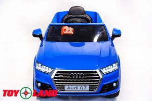 Детский электромобиль Toyland Audi Q7 синий