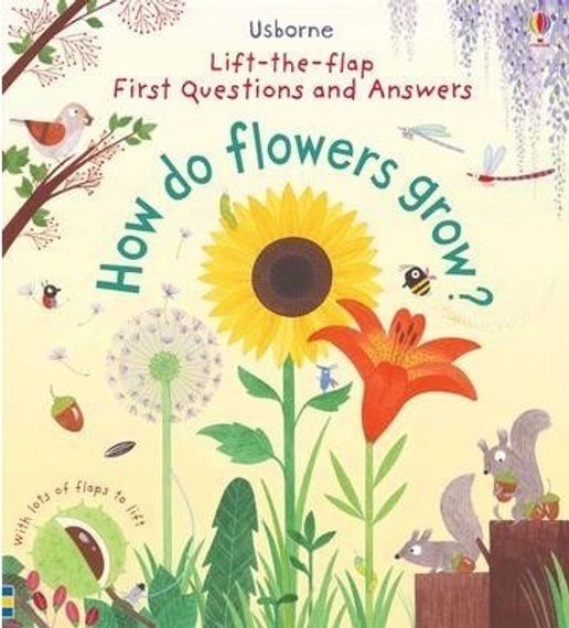 First Lift-the-Flap First Q&amp;A : How Do Flowers Grow?