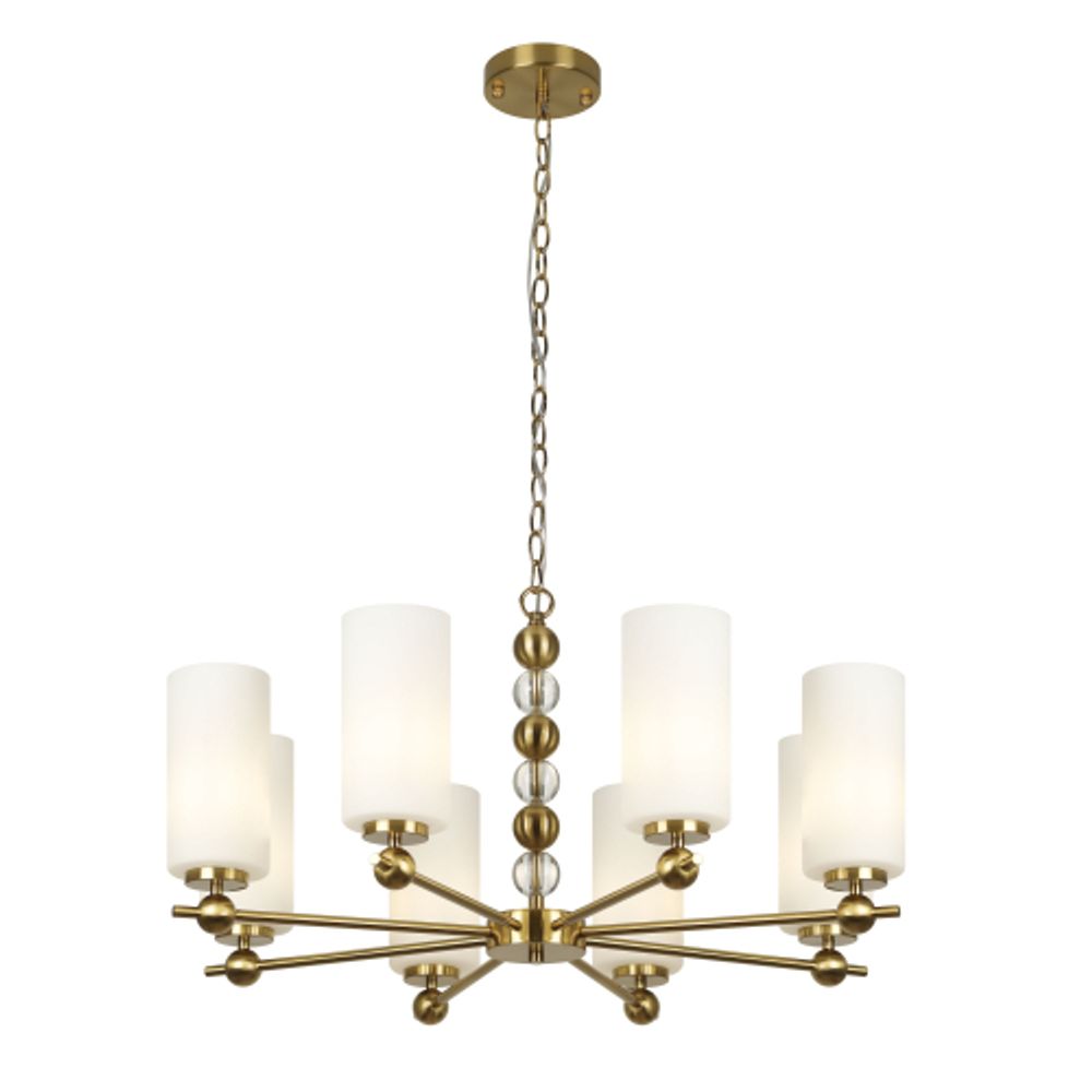 Люстра Rivoli Antonella 3181-310 8 х Е27 40 Вт модерн