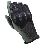 Перчатки комбинированные Dainese KARAKUM ERGO-TEK Black/Army-Green