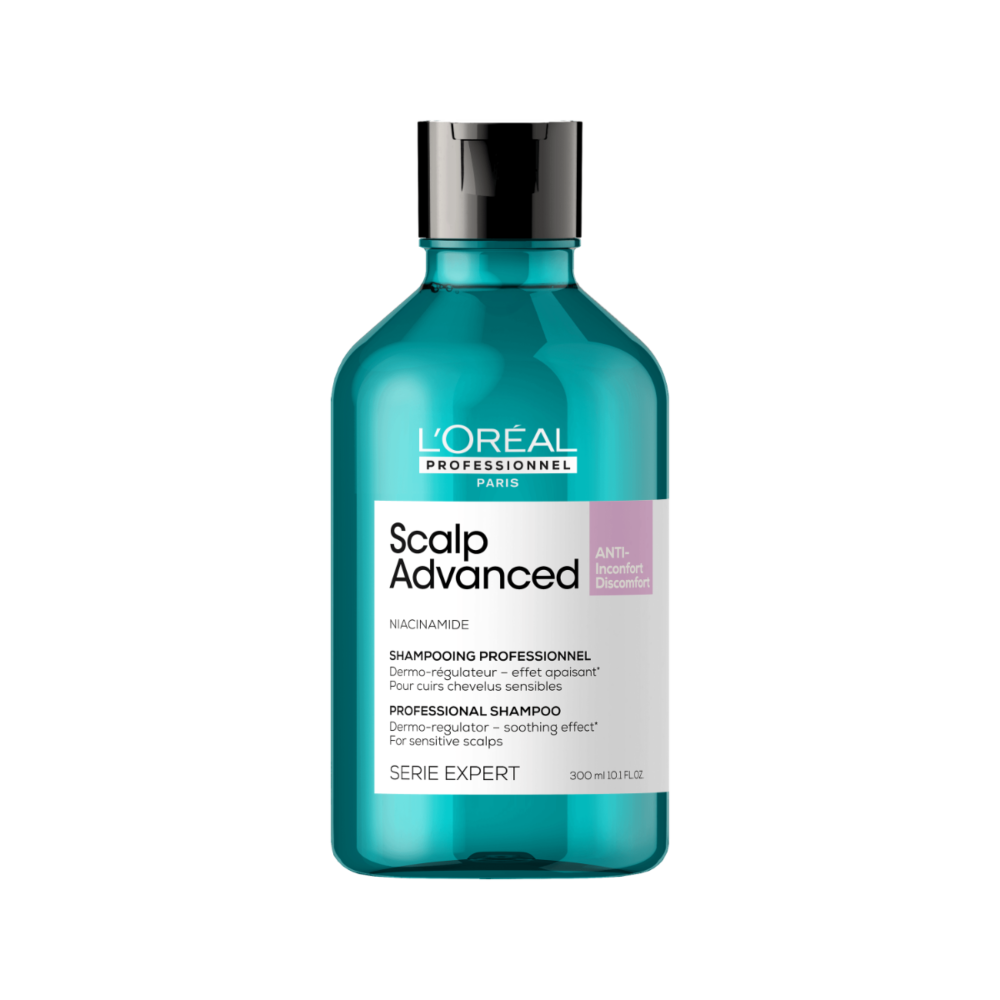 LOREAL Scalp Advanced Anti Discomfort Шампунь для чувствительной кожи головы, 300мл