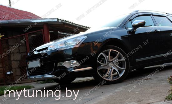 Диффузор (накладка) переднего бампера для Citroen C5 2(II)