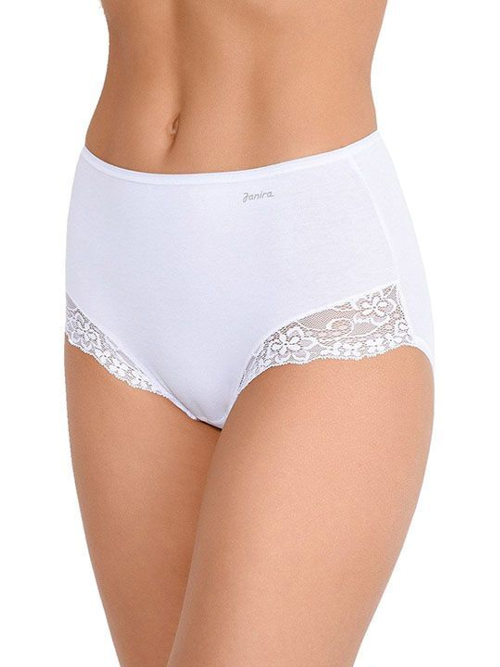 Набор из 2 plus size трусиков-слип Esencial (Размер: XXL) (Цвет: белый)