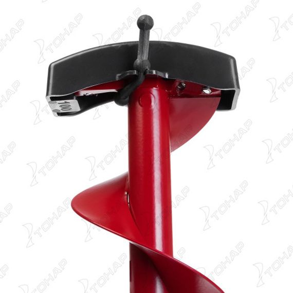 Ледобур BURAN 100L левое вращение, цельнотянутый шнек (LB-100L) Тонар