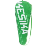 Бадминтон в наборе K-1388, 3 предмета: 2 металлические ракетки 65 см, чехол (цвет: зелёный)