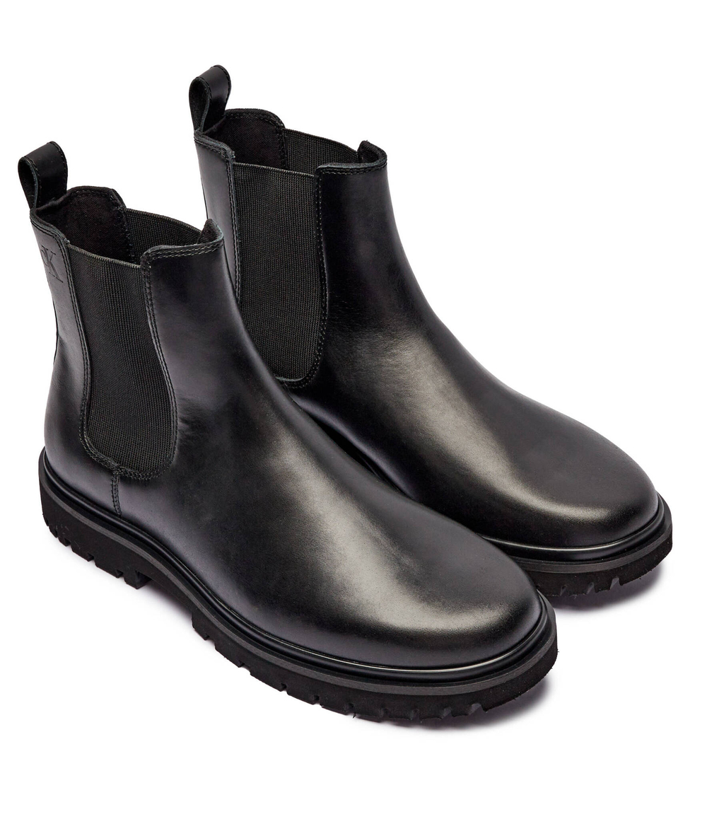 Кожаные челси eva CALVIN KLEIN JEANS - черный(YM0YM01072)