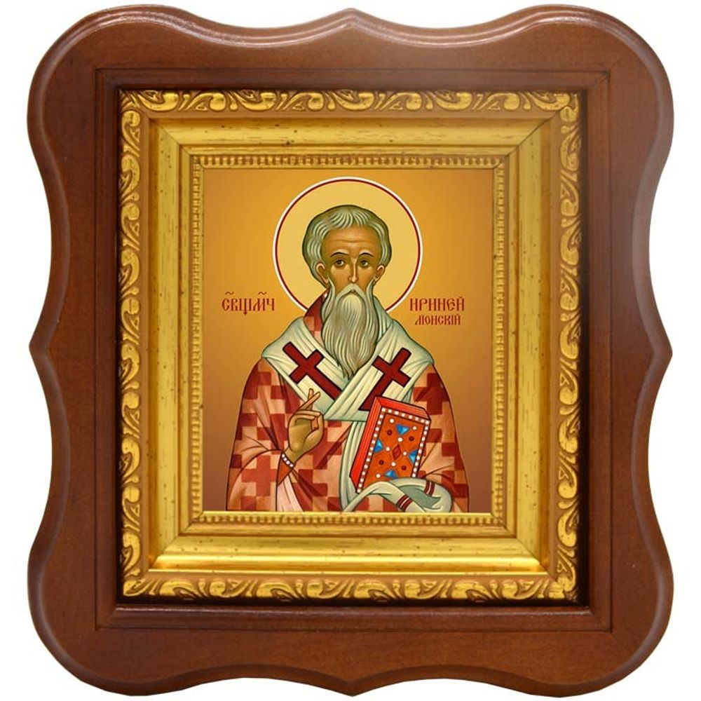 Ириней Лионский священномученик. Икона на холсте.