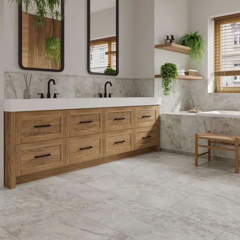 Кварцвиниловая плитка Alpine Floor Stone Premium LVT Eco 26-1 Роквокс