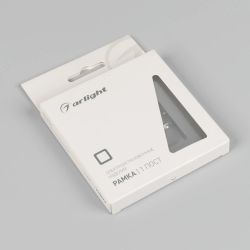 Рамка пластиковая FRM-PERIO-PL-1-GR (Arlight, -) 049690