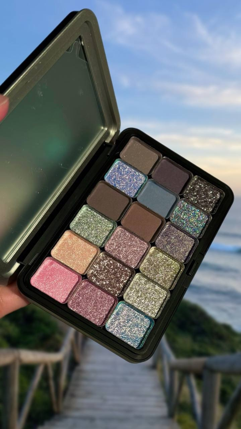 Распил палетки Adept Amy Love + 3 рефила Oden's Eye