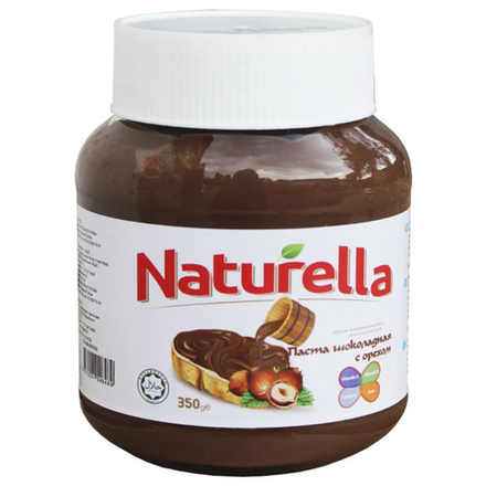 Паста шоколадная Naturella с ароматом фундука 350 гр