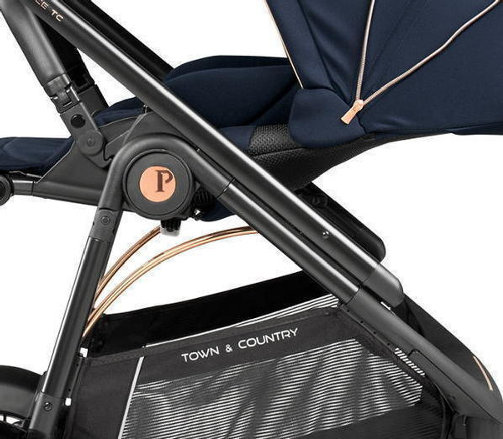 Коляска Peg Perego Veloce TC New Culla Flex 2 в 1 Blue Shine