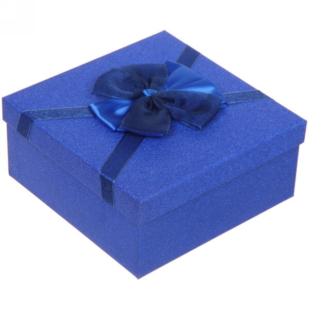 Коробка подарочная «Мечта» 17,5*17,5*8 см, синий