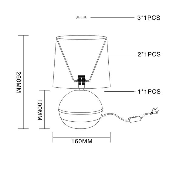 Настольная лампа Escada Nymph 10169/L Beige