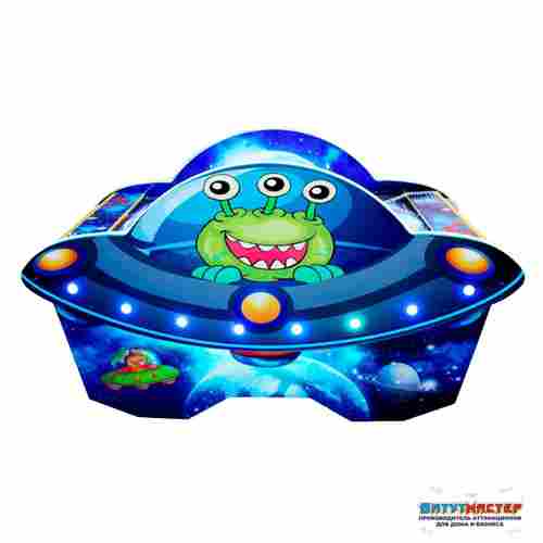Детский игровой стол аэрохоккей «Пришелец», 150×79×90 см
