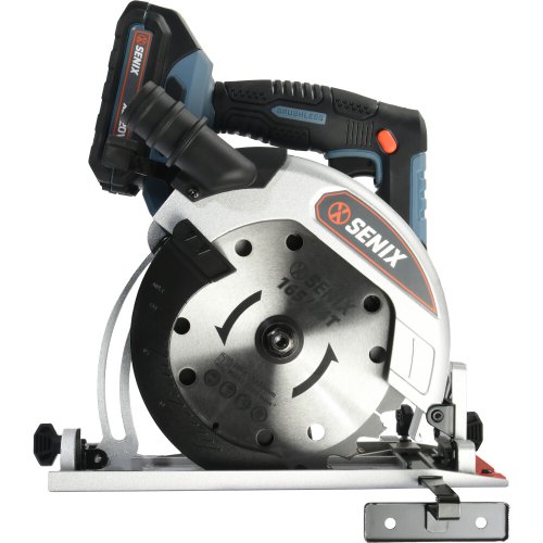 Пила циркулярная аккумуляторная SENIX PSCX2-M5-EU SET 1акб, зу