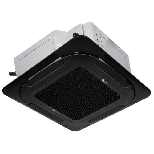 Комплект SHUFT SFLC_C-48HN1_V2_BL полупромышленной сплит-системы, кассетного типа (черная панель)