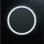 Зеркало с подсветкой Перла,65 см (сенсорный выключатель, холодный свет 6000К)