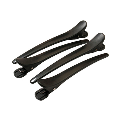 Dewal Зажим для волос CL2522, 9 см, 4 шт/уп