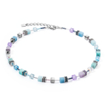 Колье Coeur de Lion Aqua-Lilac 2838/10-2026