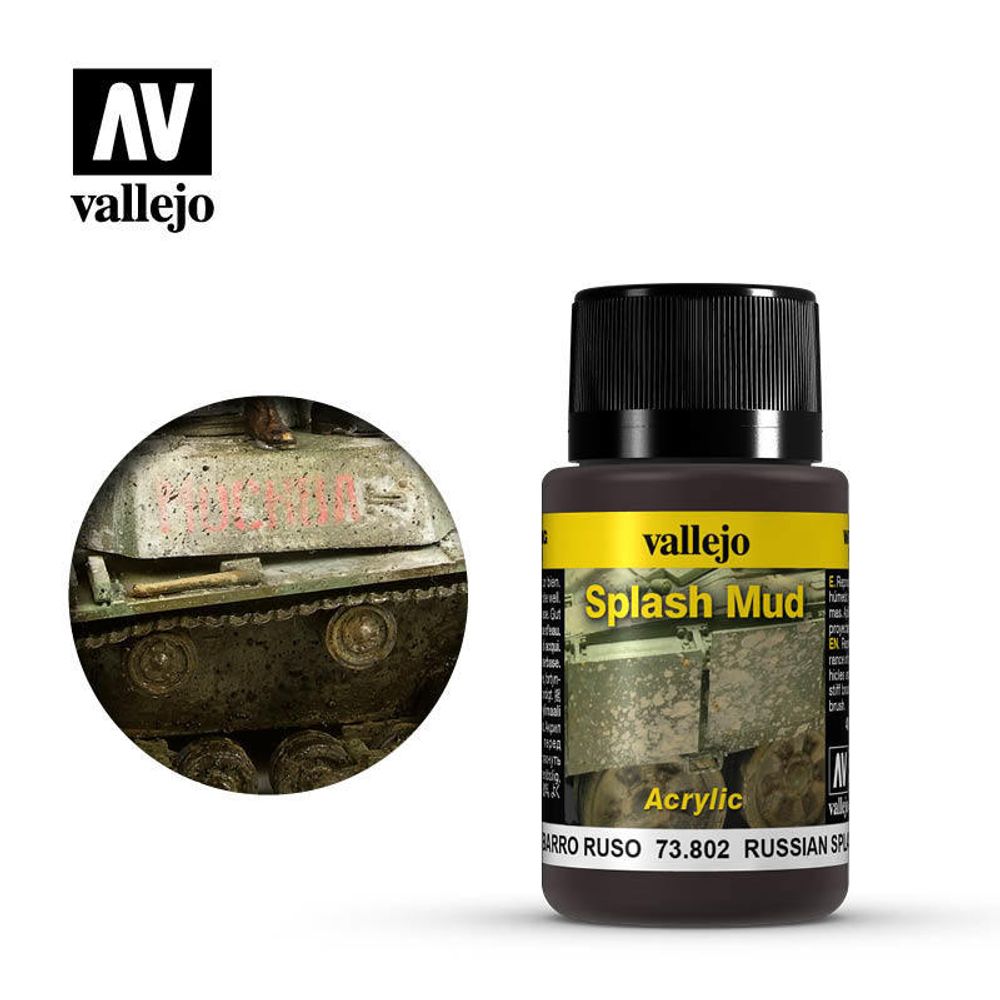 Weathering Effects 40ml. Wet Russian Splash Mud