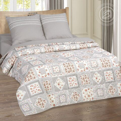 Постельное белье ЗИМА-ЛЕТО из поплина 1,5 спальное Француженка 630 АРТПОСТЕЛЬ