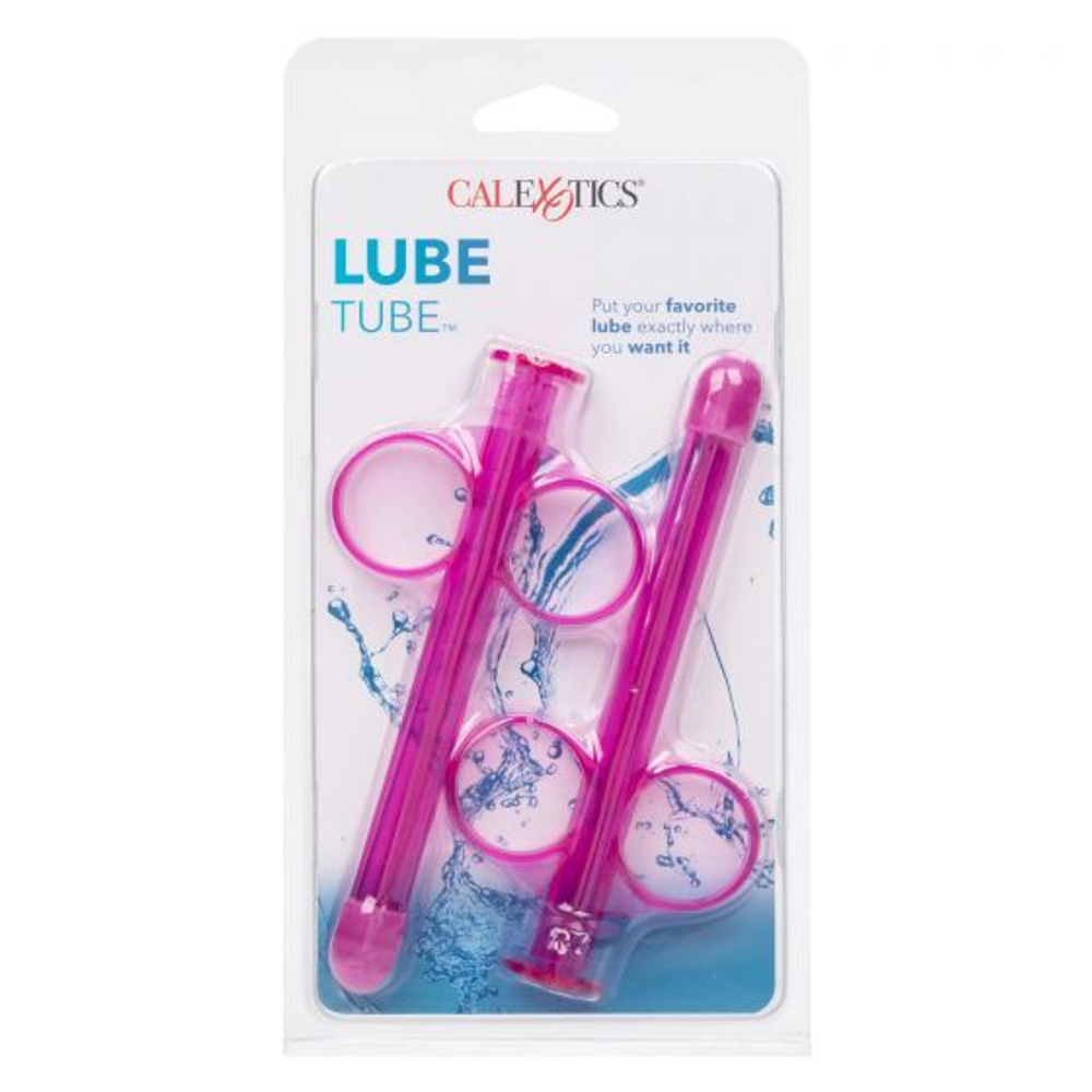 Набор из 2 лиловых шприцев для введения лубриканта Lube Tube (Цвет: лиловый)