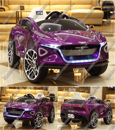 Детский электромобиль "Bentley" фиолетовый, стандартная комплектация
