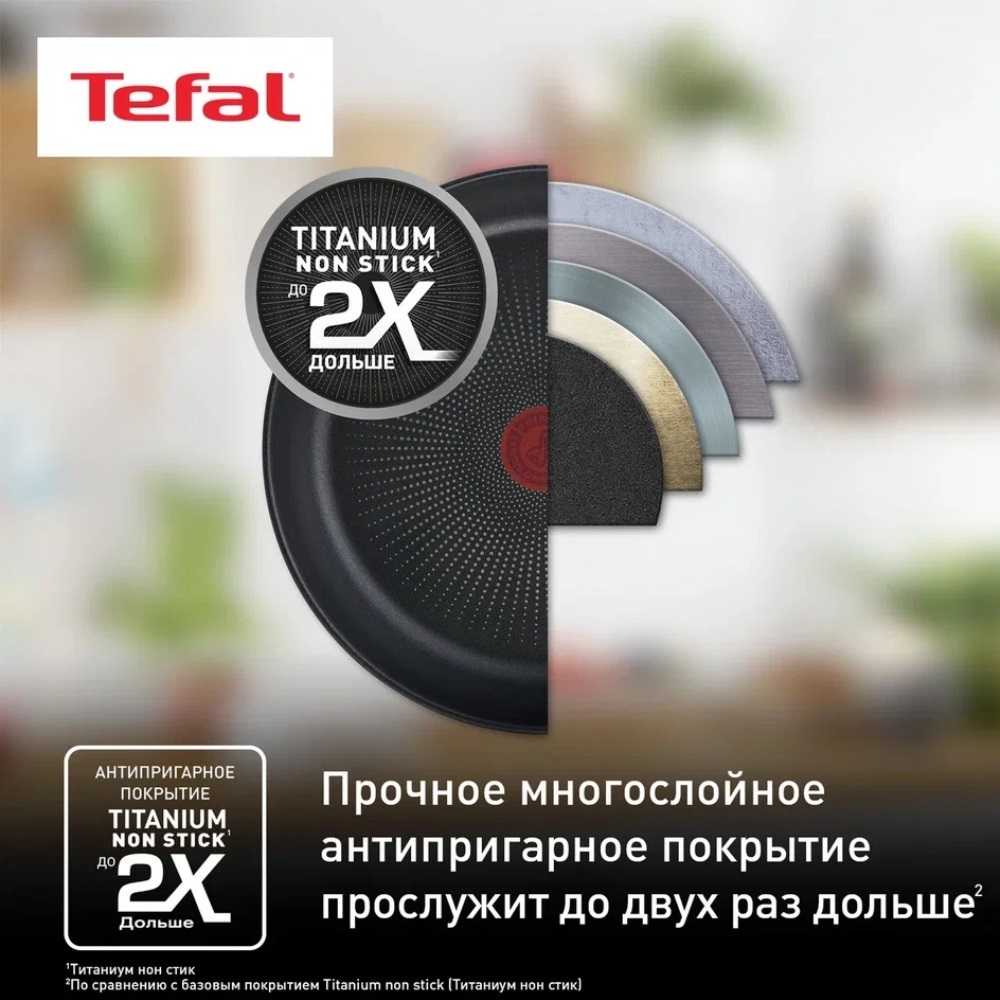 Сковорода для блинов Tefal Duetto+ 25 cm G7333855