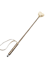 Стек Sitabella с деревянной ручкой сердце золотистый 64 см