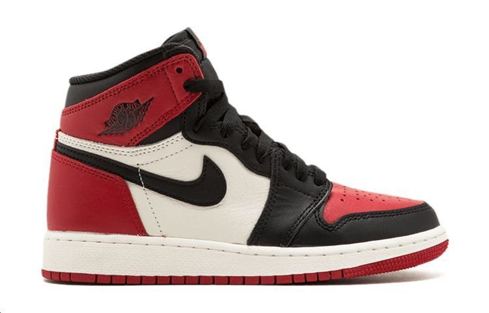 Jordan 1 Retro High Bred Toe GS