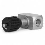 DV12-1-10/V - Дроссель трубного монтажа c рукояткой, G1/2, обратный клапан - нет