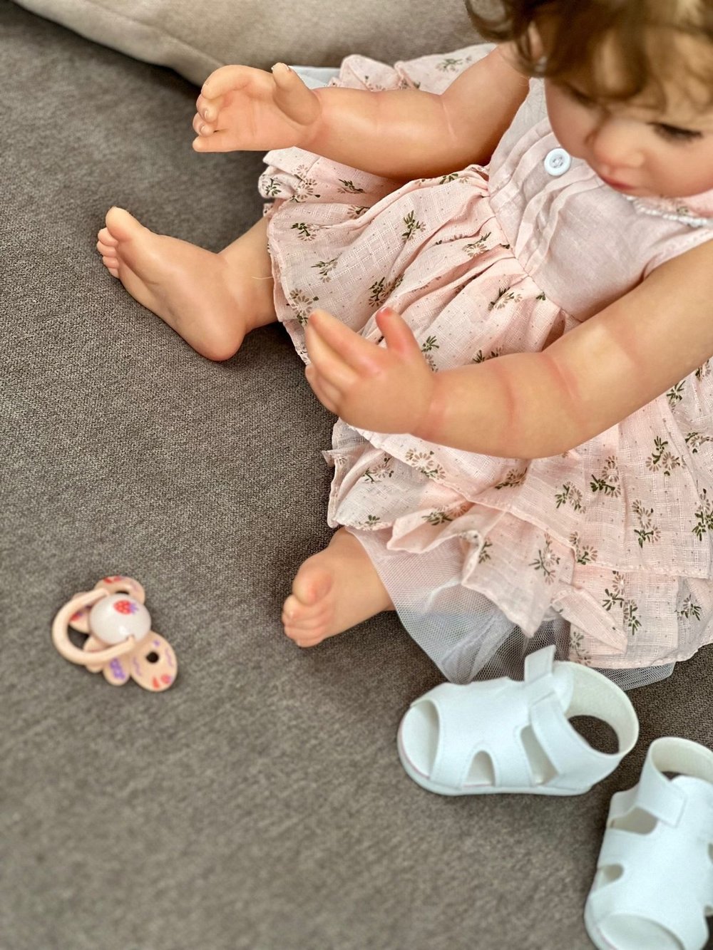 Кукла Реборн виниловая 55см в пакете (FA-280)