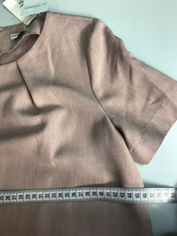 Платье Deniza льняное, визуально на 44 размер, новое