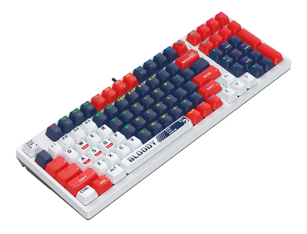 Клавиатура  A4Tech Bloody S98 Sports Navy BLMS Plus