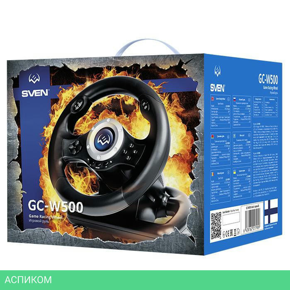 Руль Sven GC-W500 черный (SV-017989)