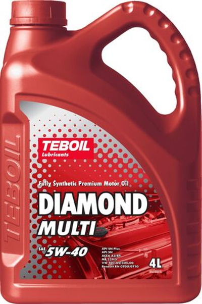Масло моторное TEBOIL Diamond Multi 5W-40 Канистра 4л