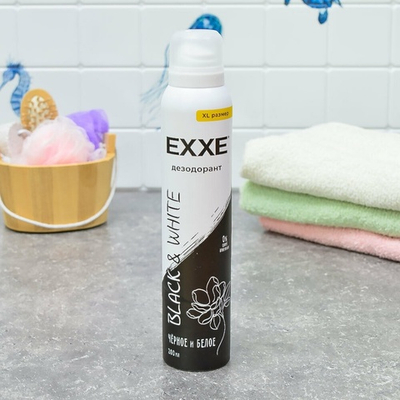 Дезодорант женский "Черное и белое. Black & White" 200мл EXXE