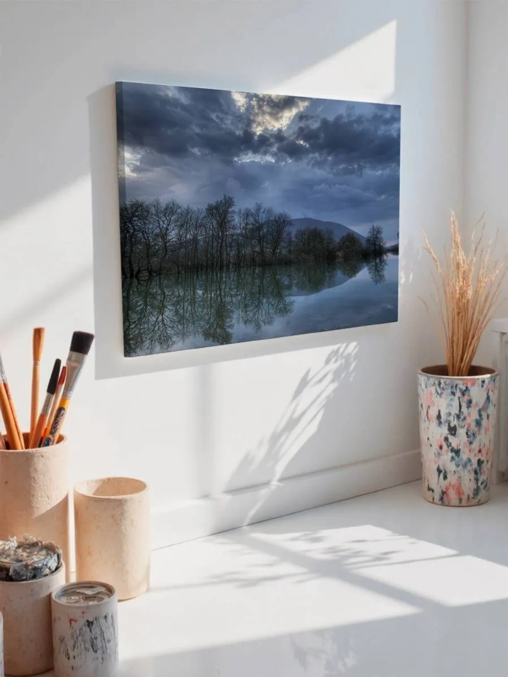 Картина на стену 40 X 50 Гладь озера