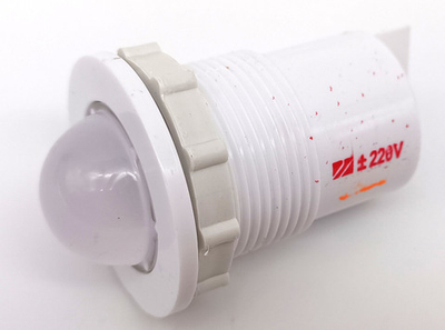 Лампа коммутаторная светодиодная красная с фиксацией