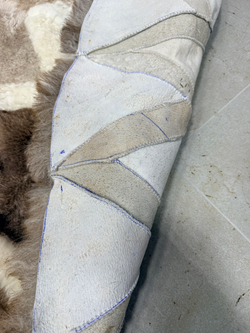 Ковер шкура натуральная овчина меховой