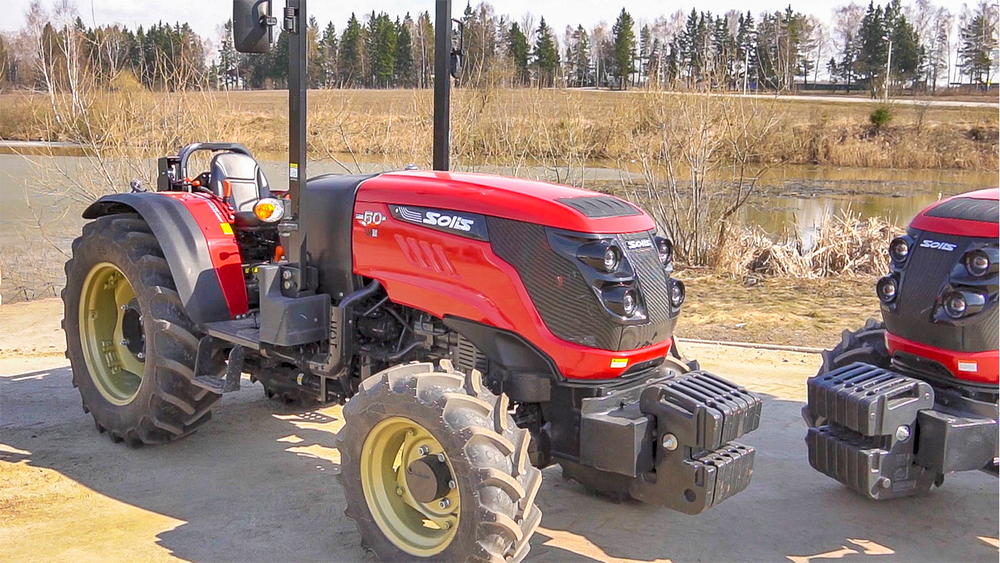 Трактор Solis-Gold | Солис-Голд 60G 4x4 12+12 MST Radial аgri 280-70R18 / 360-70R28 (с ПСМ)