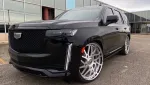 Комплект для занижения адаптивной пневмоподвески на Cadillac Escalade V 2021-2024+ Кадиллак клиренс дорожный просвет