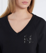 Худи puffy sleeve Karl Lagerfeld - черный(226W1803)